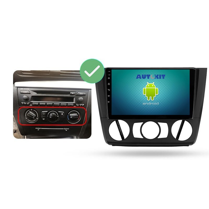 Radio GPS Android BMW Serie 1 (9")