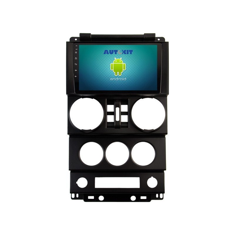Radio Navegador GPS Android para Jeep Wrangler (9")