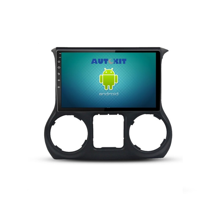 Radio Navegador GPS Android para Jeep Wrangler (10")