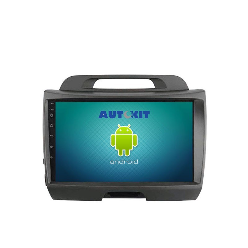 Radio Navegador GPS Android para Kia Sportage «R» (9")