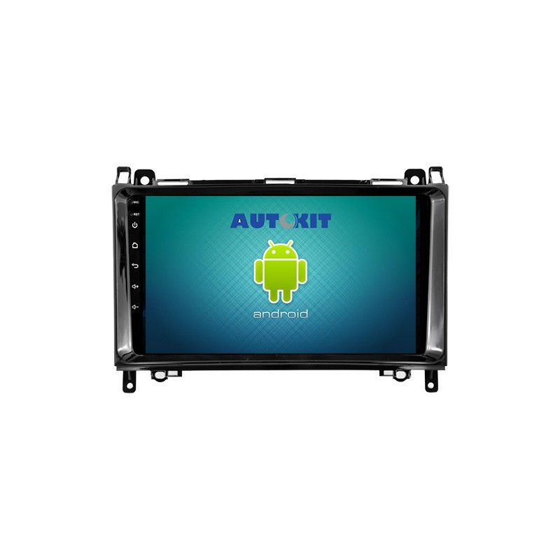 Radio Navegador GPS Android para Mercedes Clase A, B, Sprinter, Vito; Viano, VW Crafter (9")