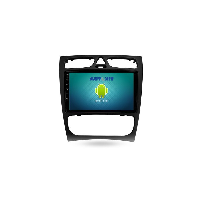 Radio Navegador GPS Android para Mercedes Clase C, CLC, G (9")