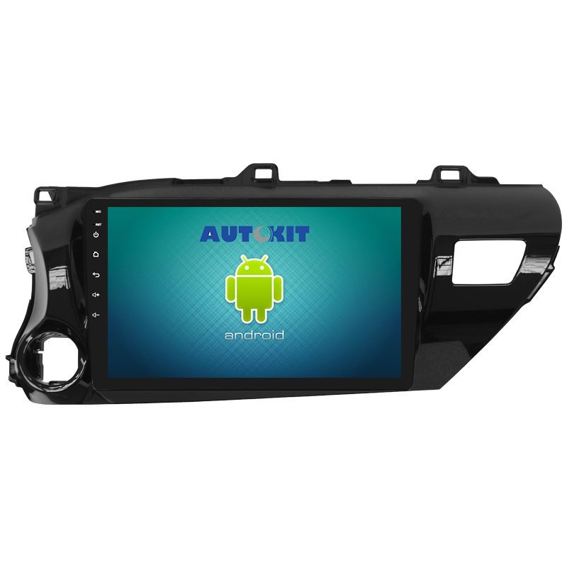 Radio Navegador GPS Android para Toyota Hilux (10")