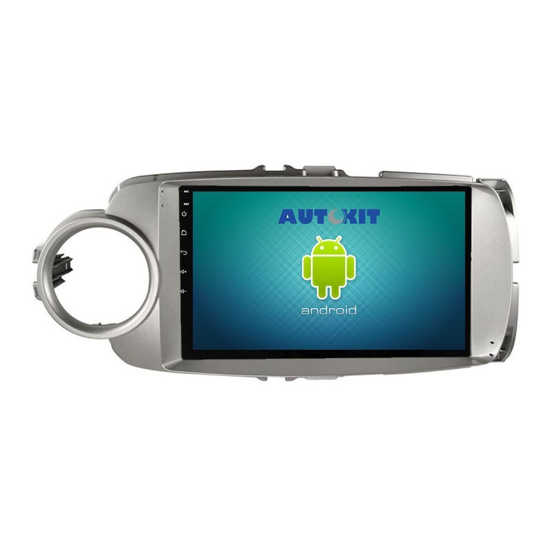 Radio Navegador GPS Android para Toyota Yaris (9")