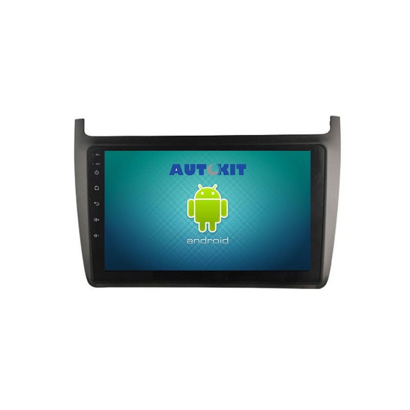 Radio Navegador GPS Android para Volkswagen Polo (9")