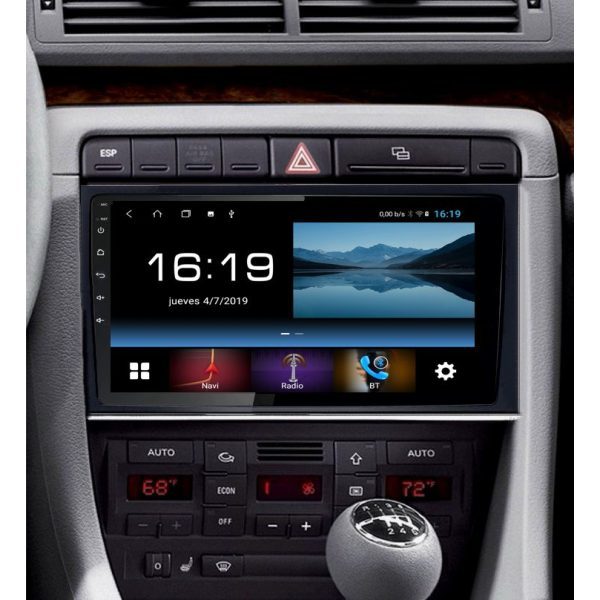 Radio Navegador GPS Android para Audi A4 (9")