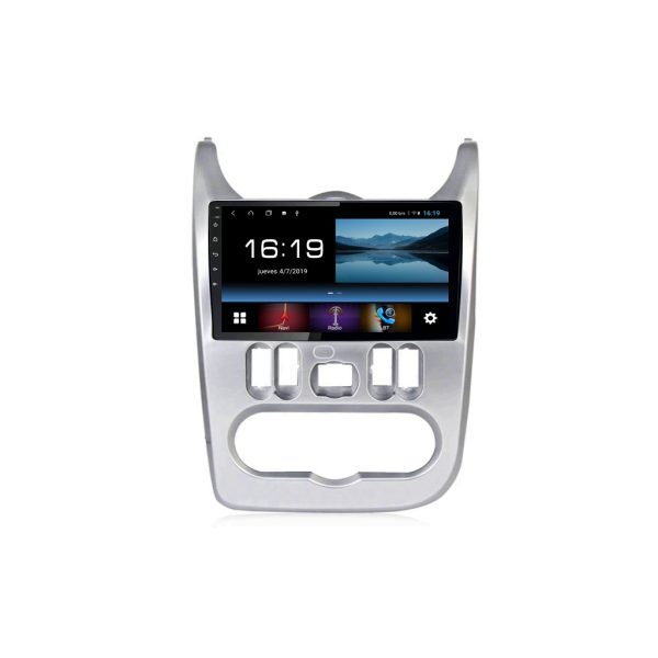 Radio Navegador GPS Android para Dacia Logan (9")