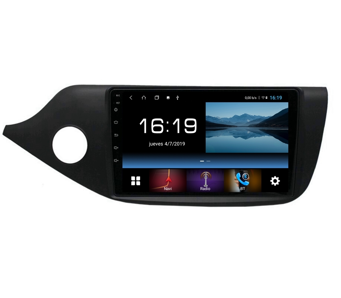 Radio Navegador GPS Android para Kia Ceed (9")