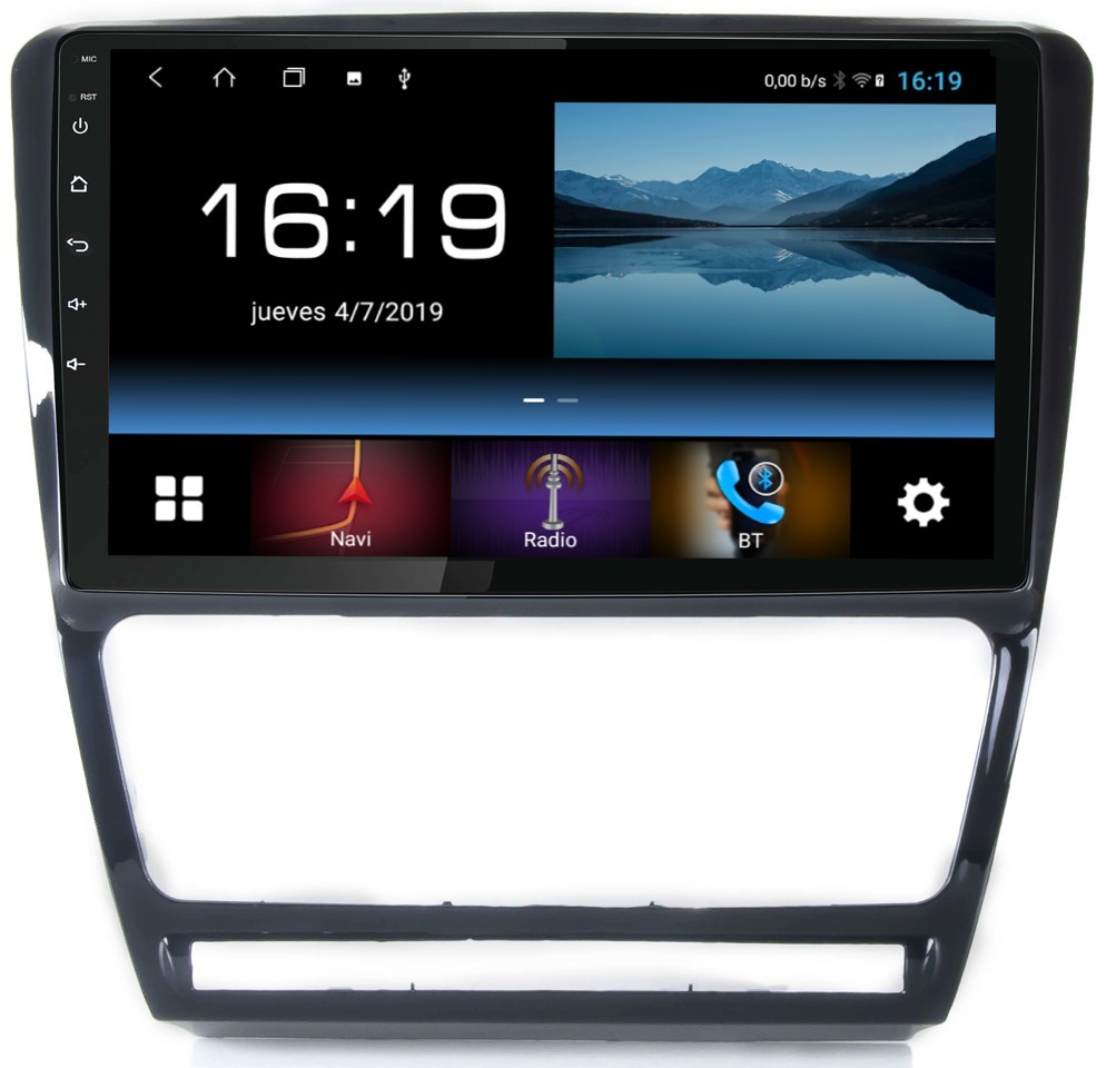 Radio Navegador GPS Android para Skoda Octavia (10,1")