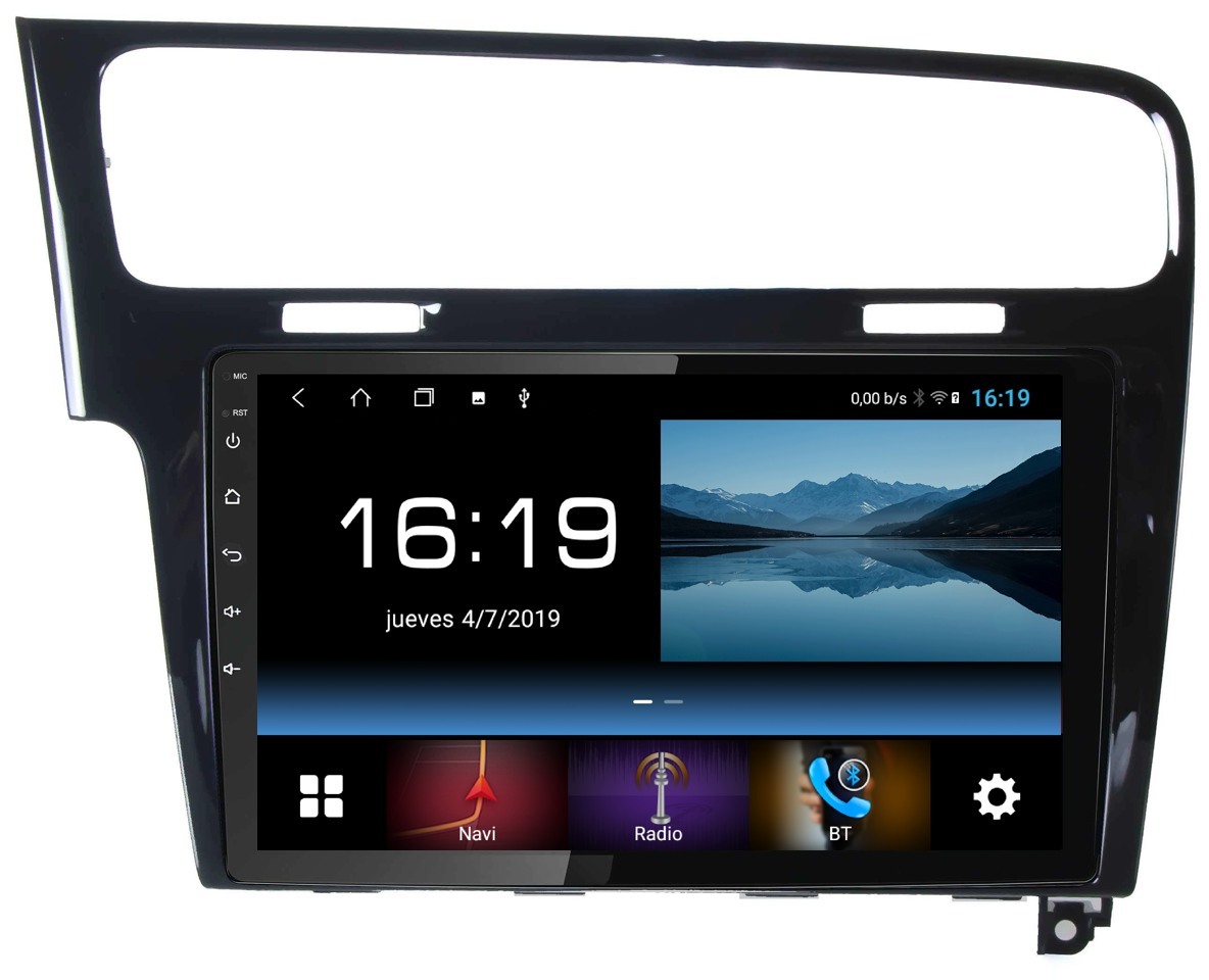 Radio Navegador GPS Android para Volkswagen Golf  (10,1")