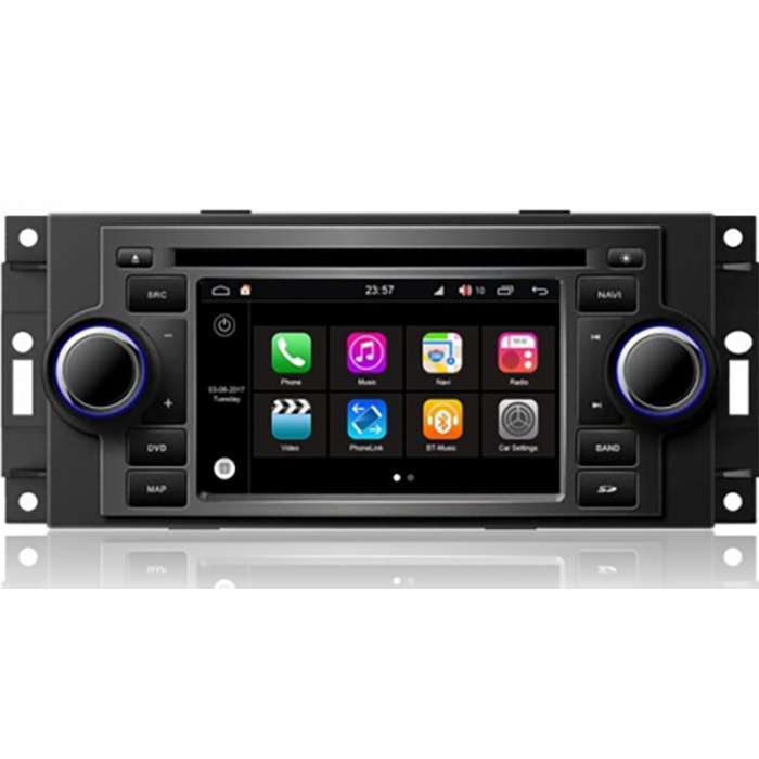 Radio DVD Navegador Modelo S200 Android para Jeep / Chrysler / Dodge (5”)